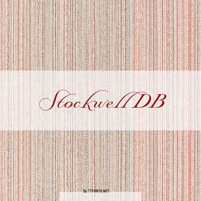 Stockwell DB example